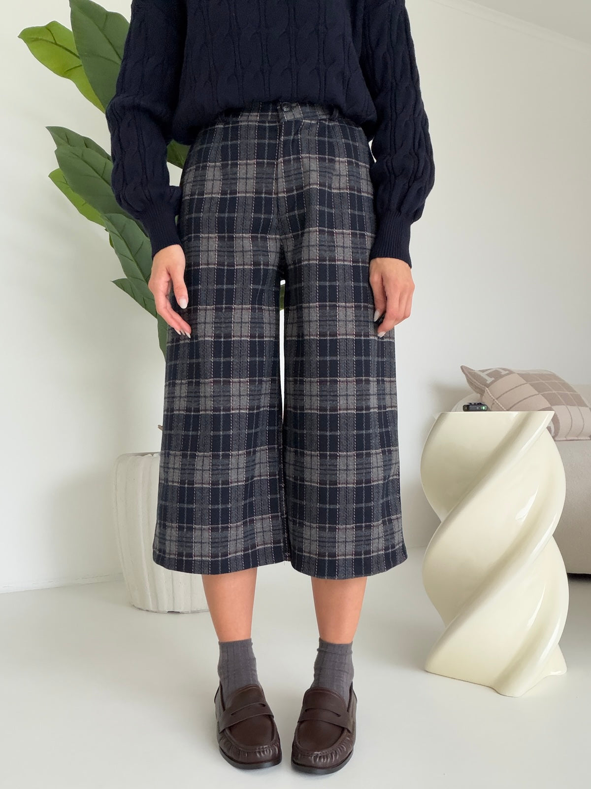 PANTALONE 7/8 IRLANDA NAVY