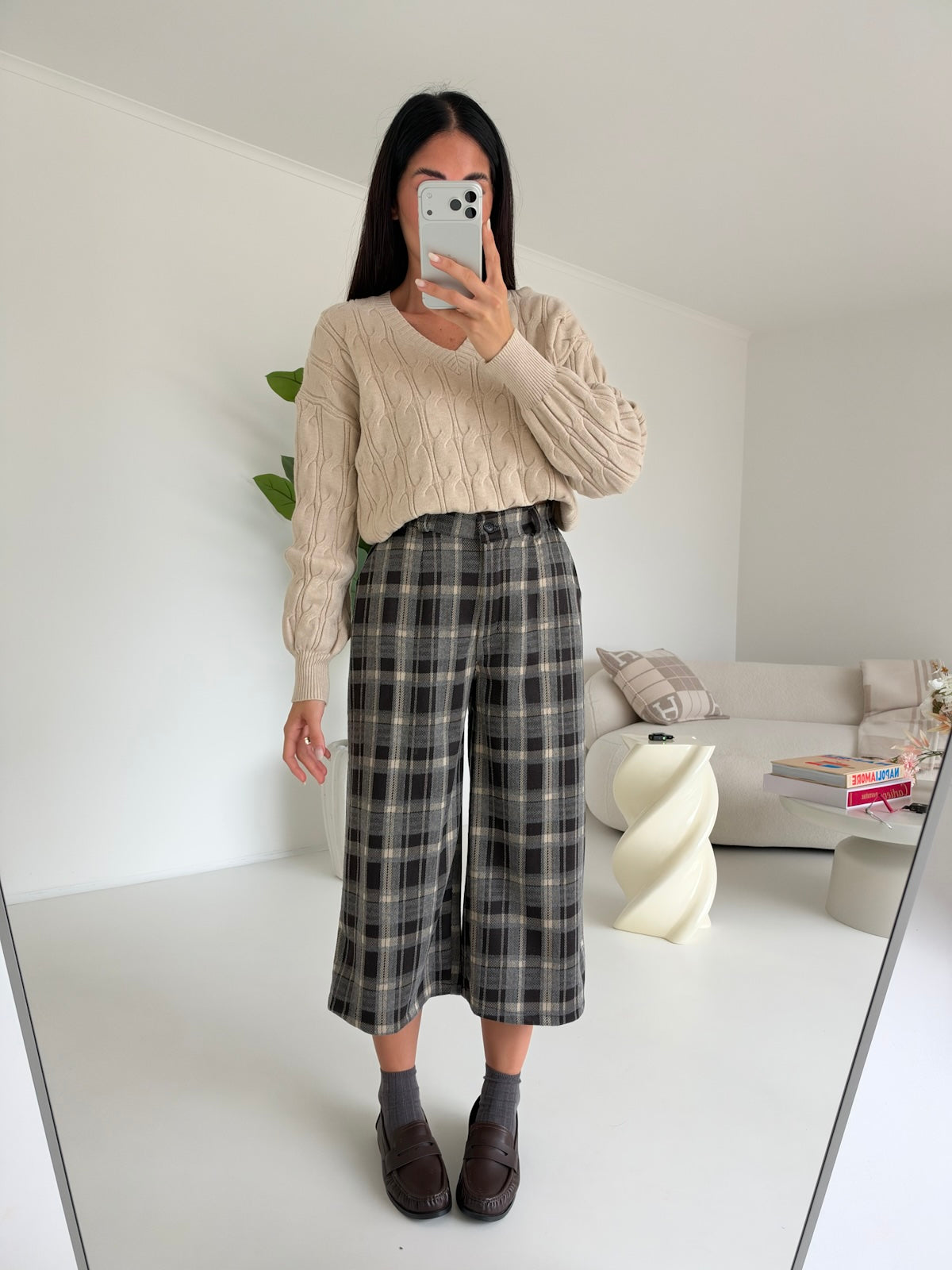 PANTALONE 7/8 IRLANDA GREY