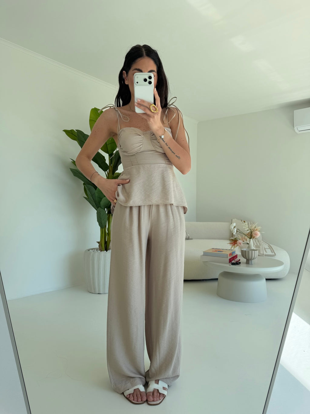 COORDINATO MYKONOS TAUPE