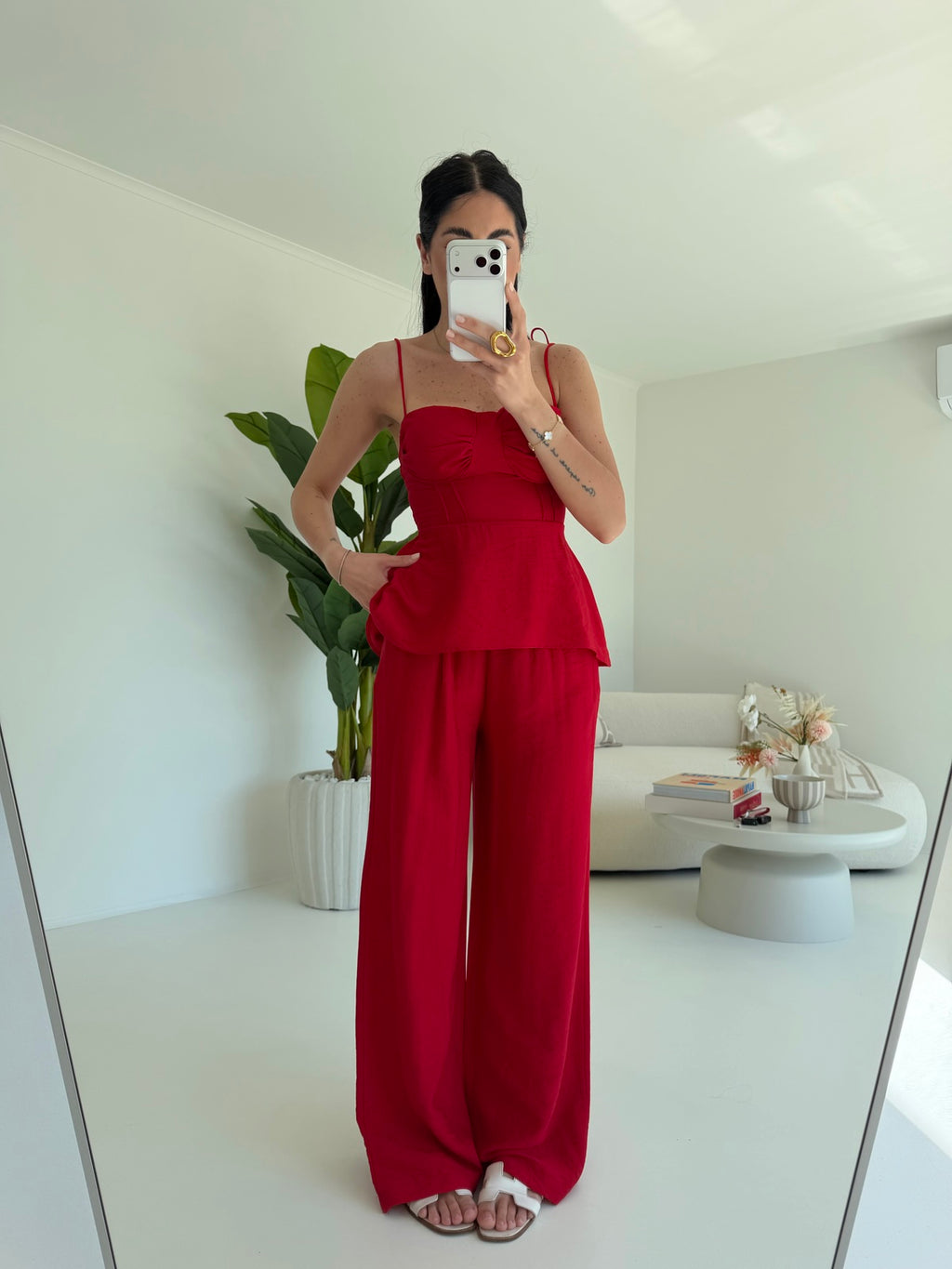 COORDINATO MYKONOS CHERRY