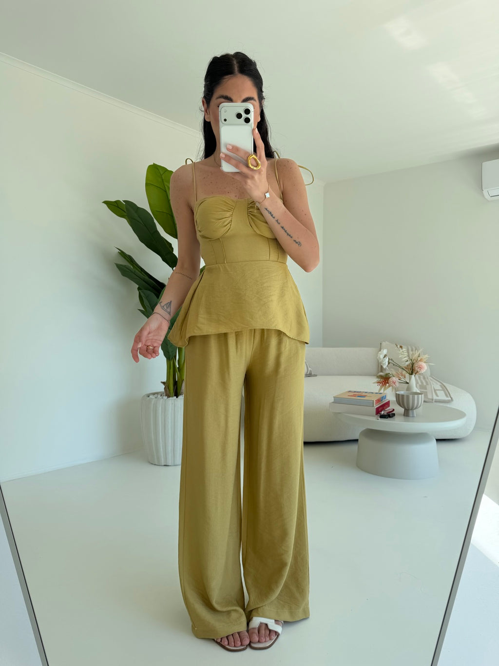 COORDINATO MYKONOS SENAPE