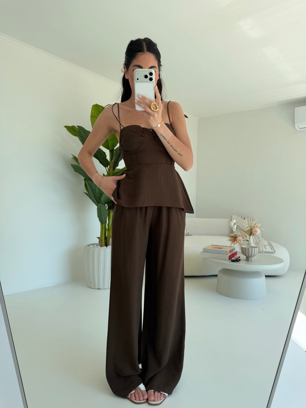 COORDINATO MYKONOS CHOCO
