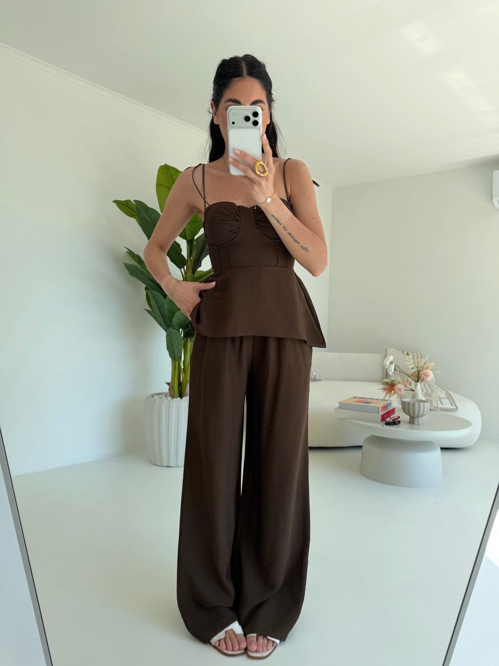 COORDINATO MYKONOS CHOCO