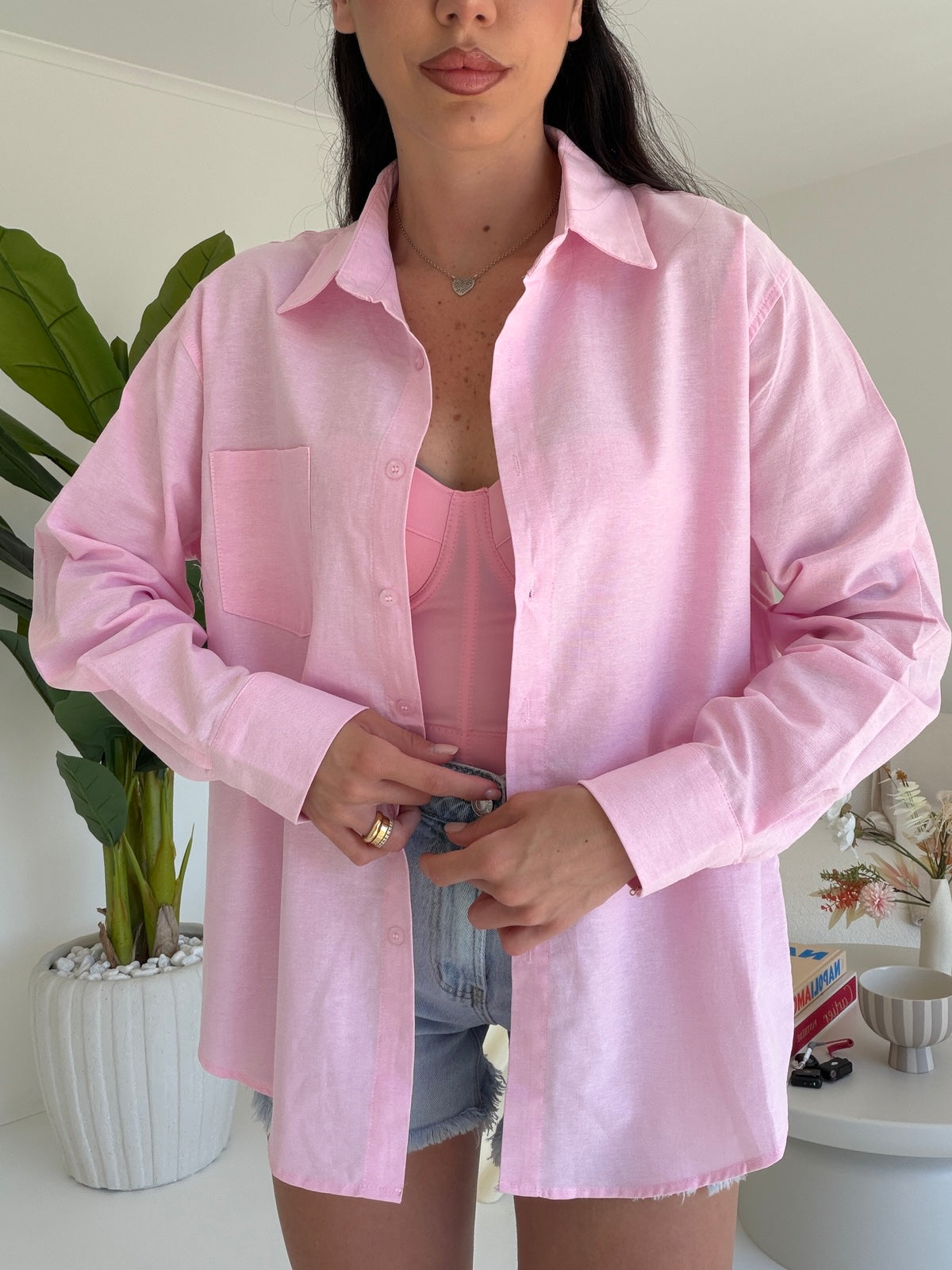17117-CAMICIA WEEKLY PINK