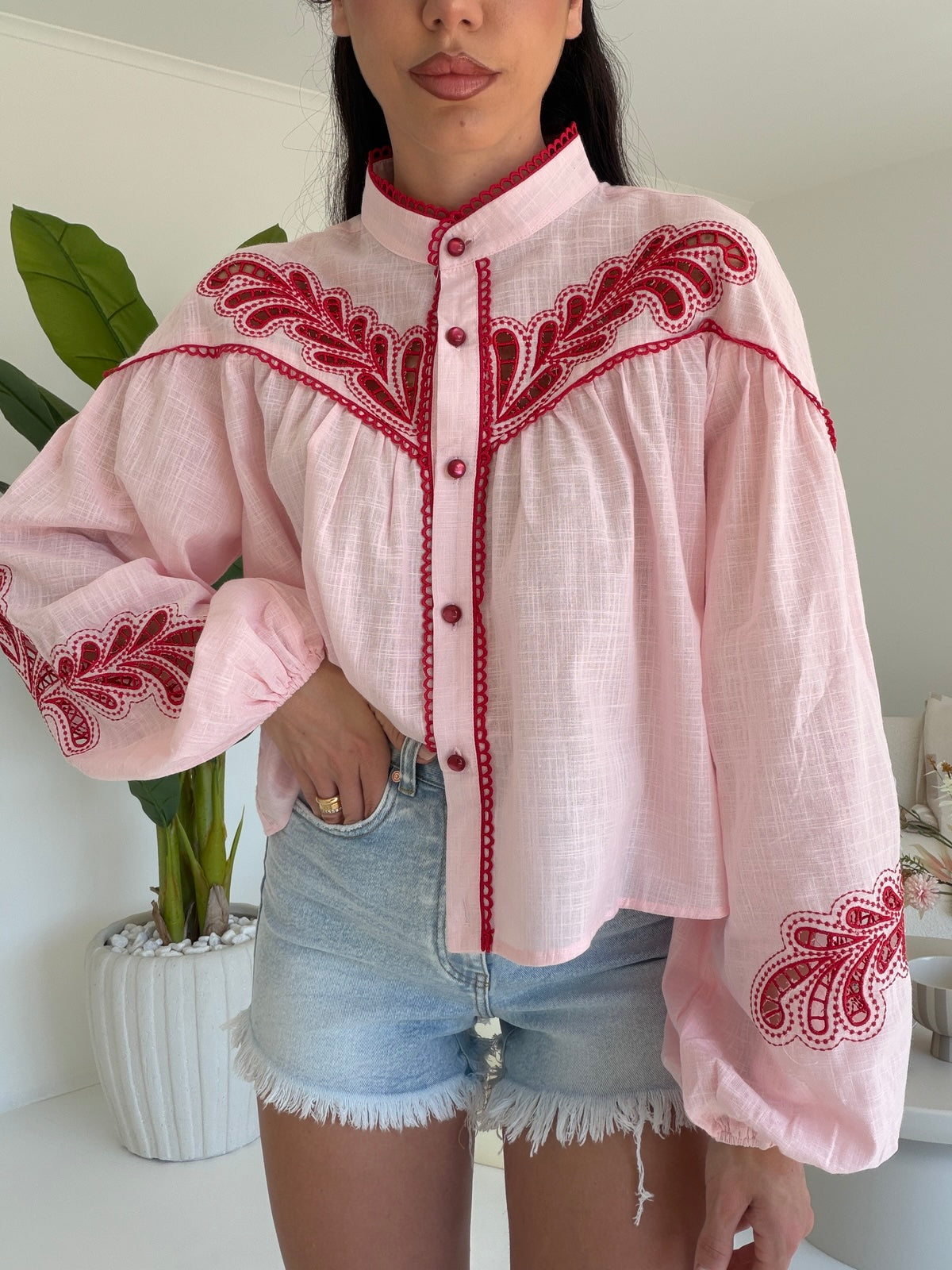C235-CAMICIA MARRAKECH PINK