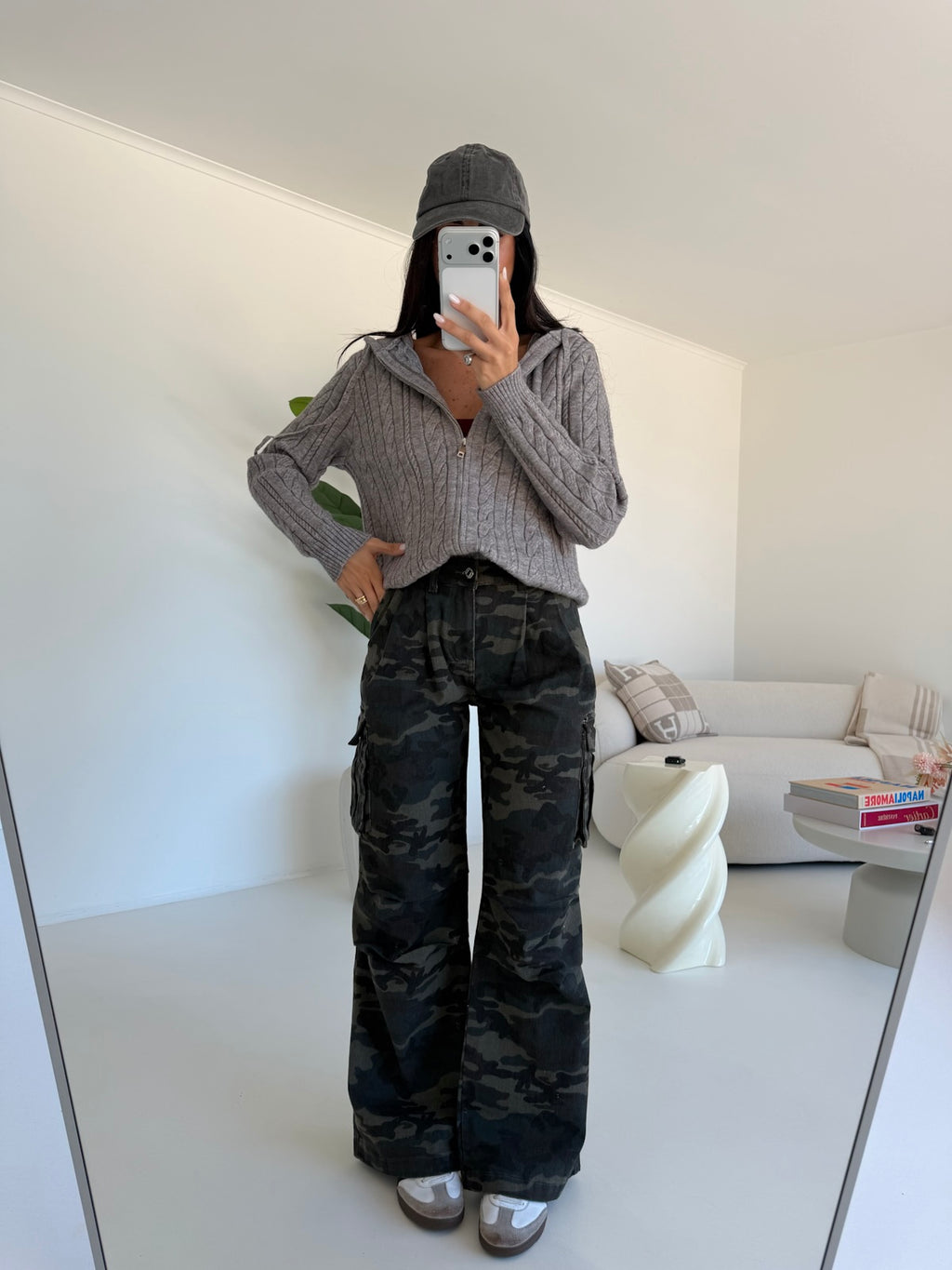 BJG-F-32554-JEANS CARGO CAMOUFLAGE