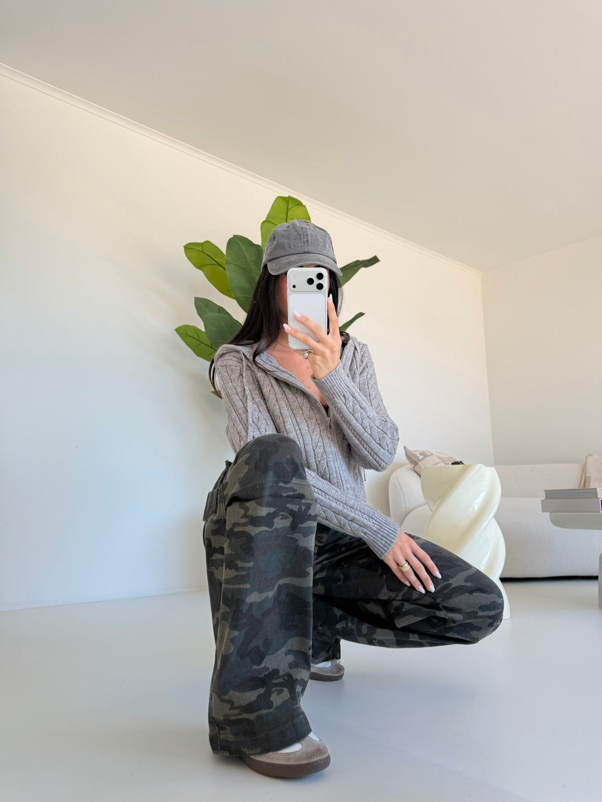 BJG-F-32554-JEANS CARGO CAMOUFLAGE