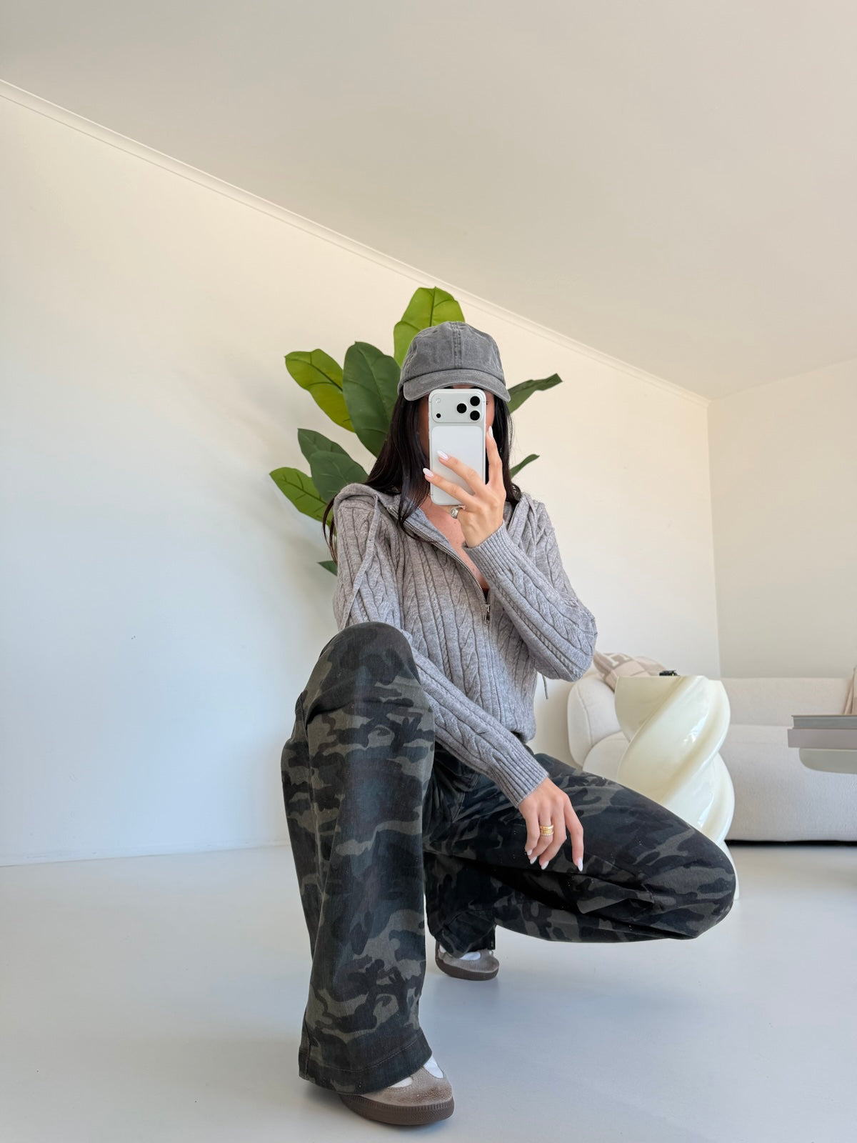 BJG-F-32554-JEANS CARGO CAMOUFLAGE