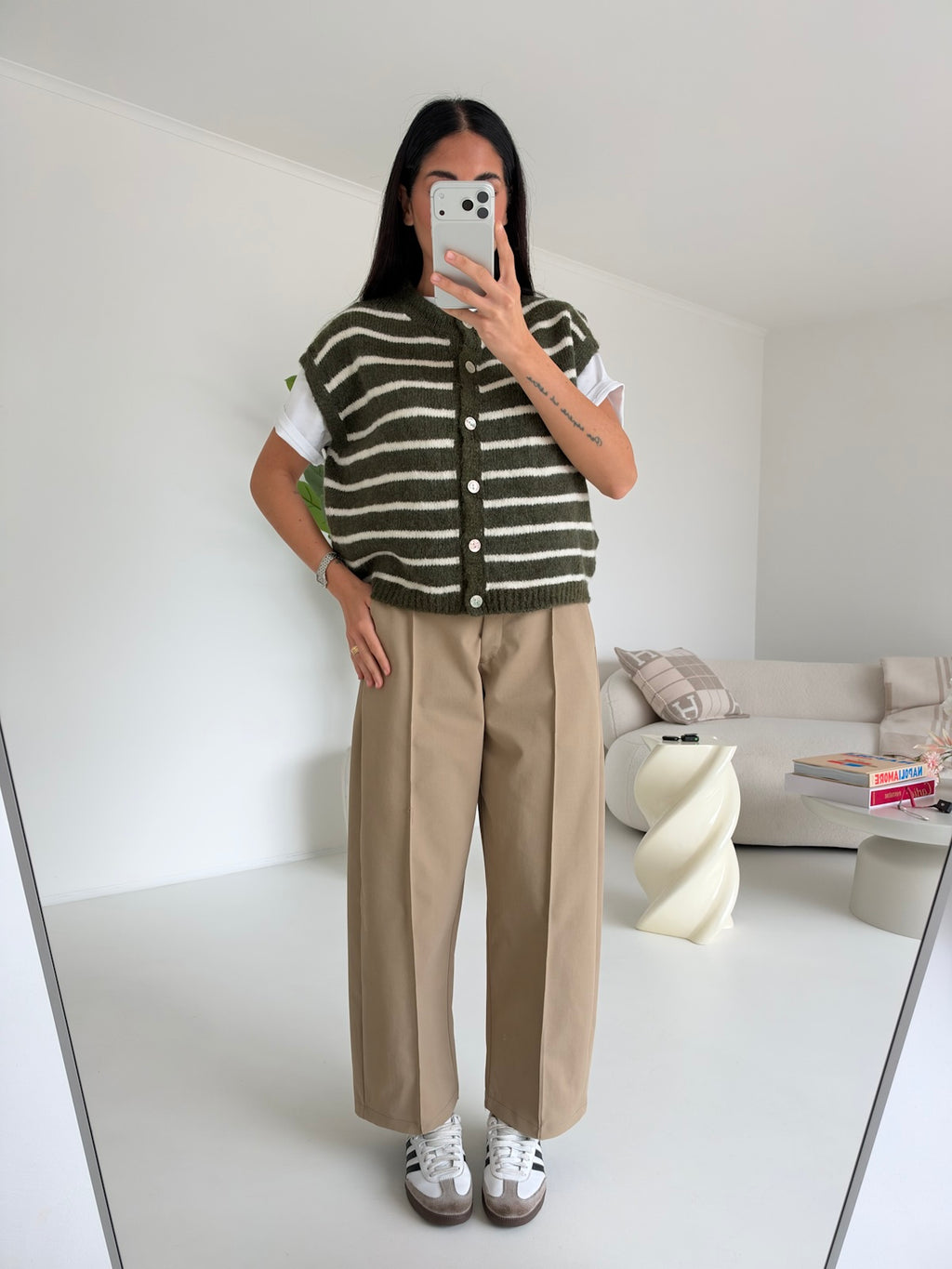 PANTALONE SLOUCHY BISCOTTO