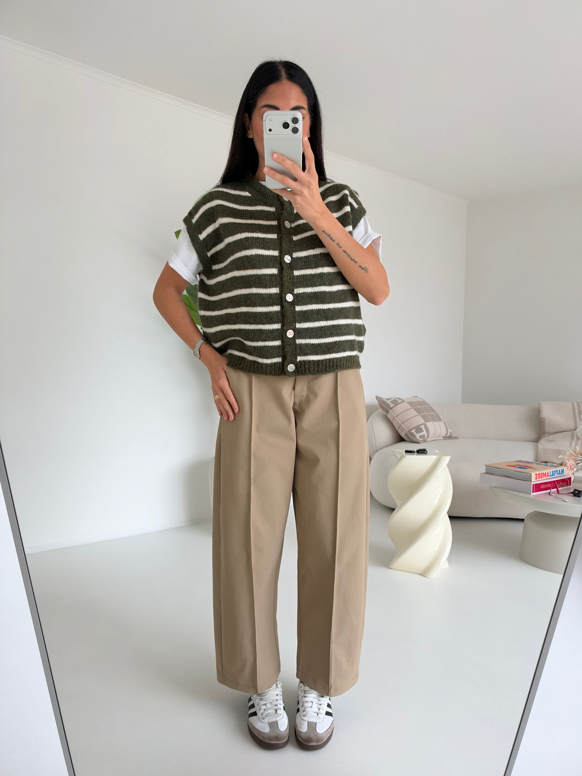 PANTALONE SLOUCHY BISCOTTO