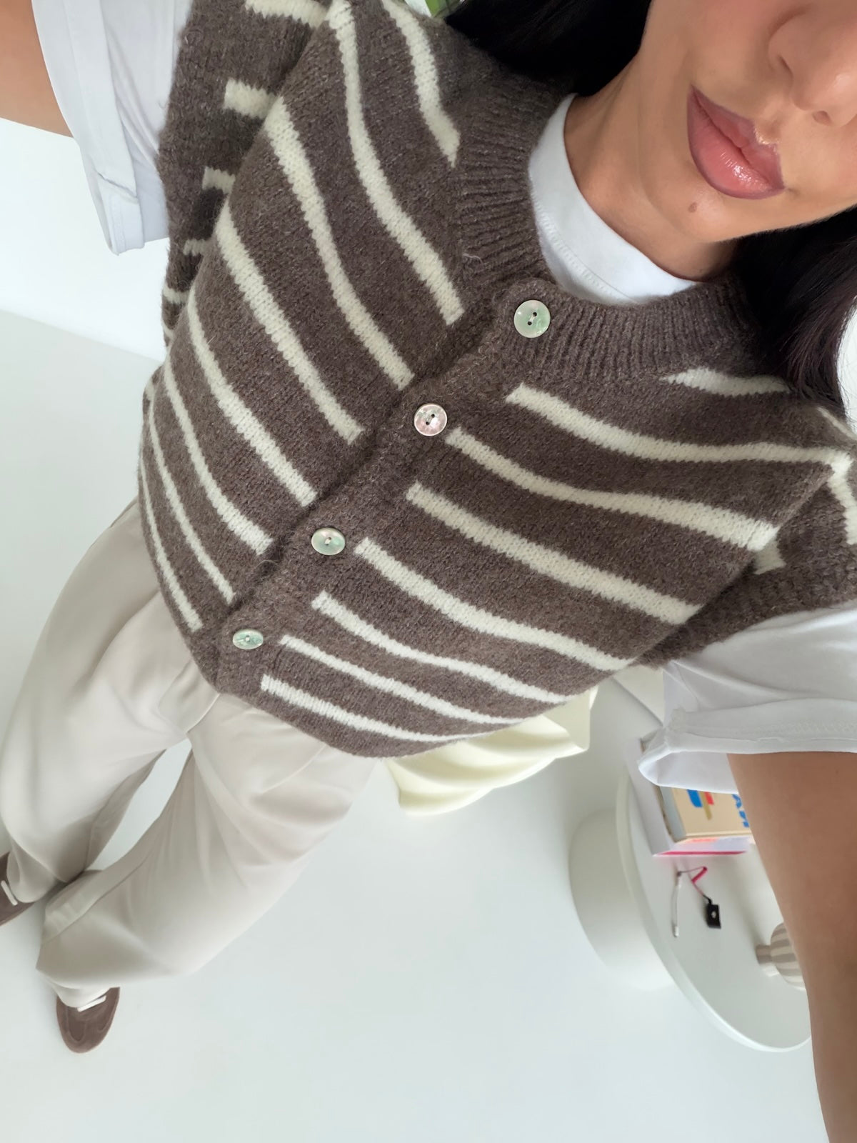 GILET LIVERPOOL TAUPE
