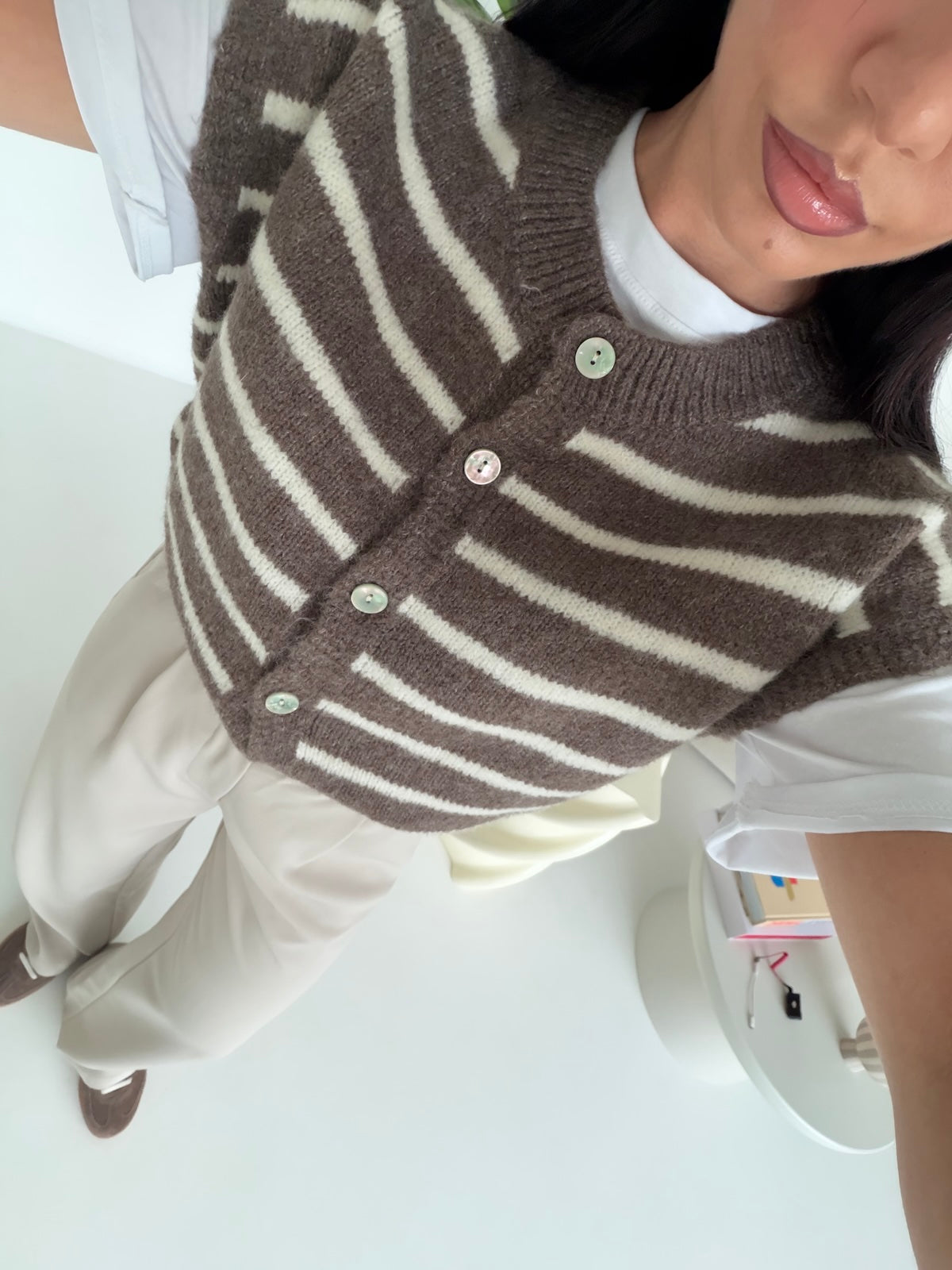 GILET LIVERPOOL TAUPE