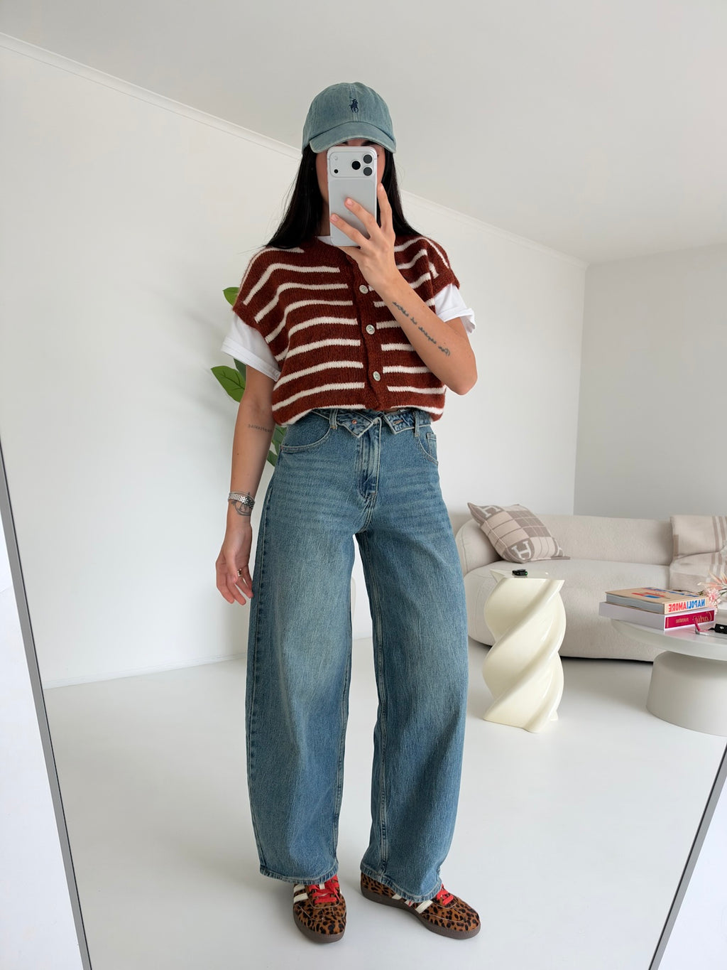MG-1645-JEANS BARREL RISVOLTO