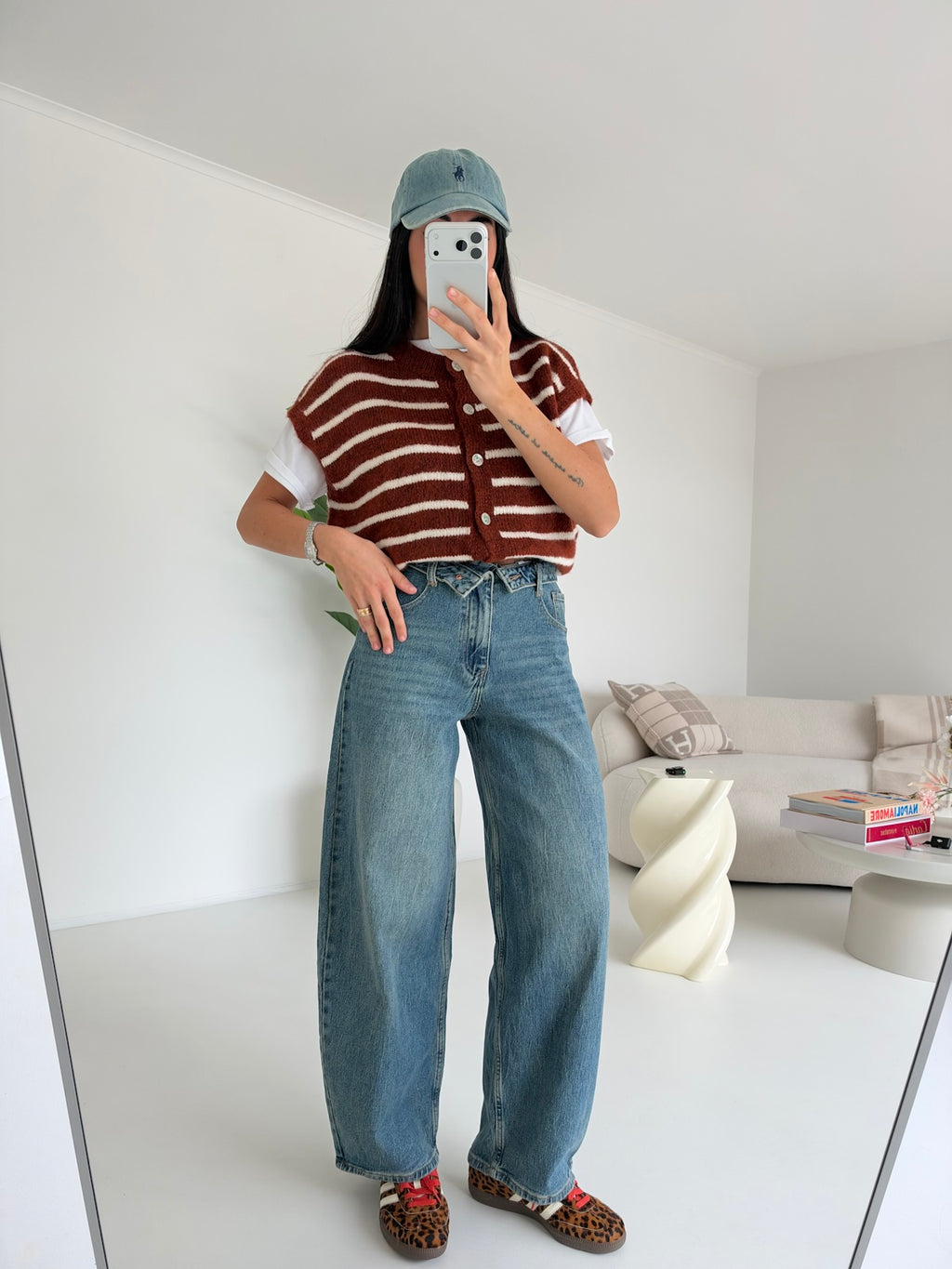 MG-1645-JEANS BARREL RISVOLTO
