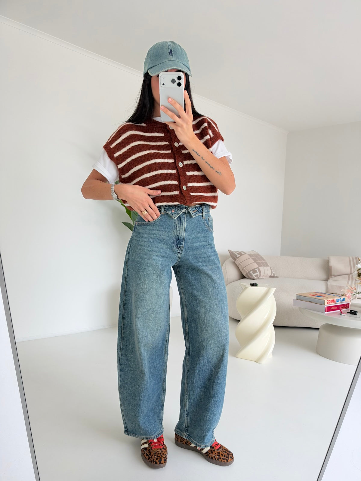 MG-1645-JEANS BARREL RISVOLTO