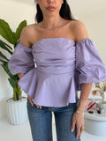 TOP BALZA LILLA