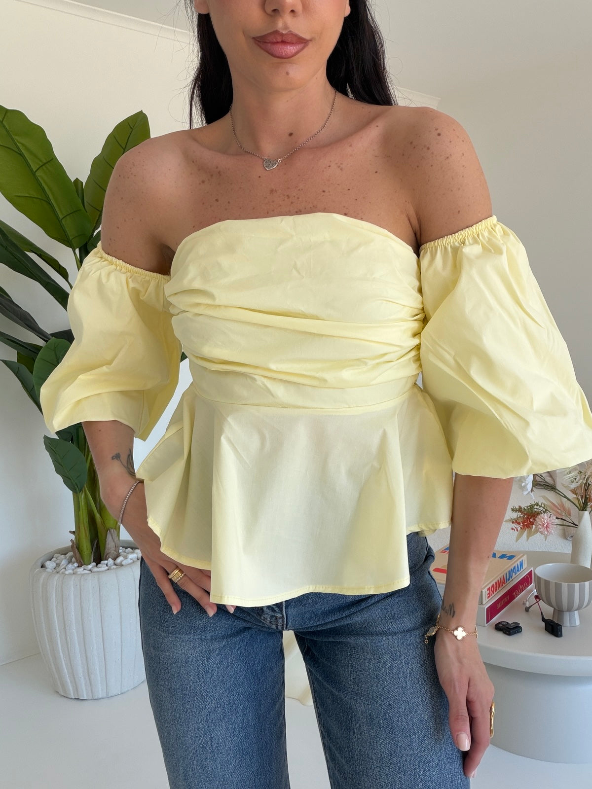 TOP BALZA YELLOW