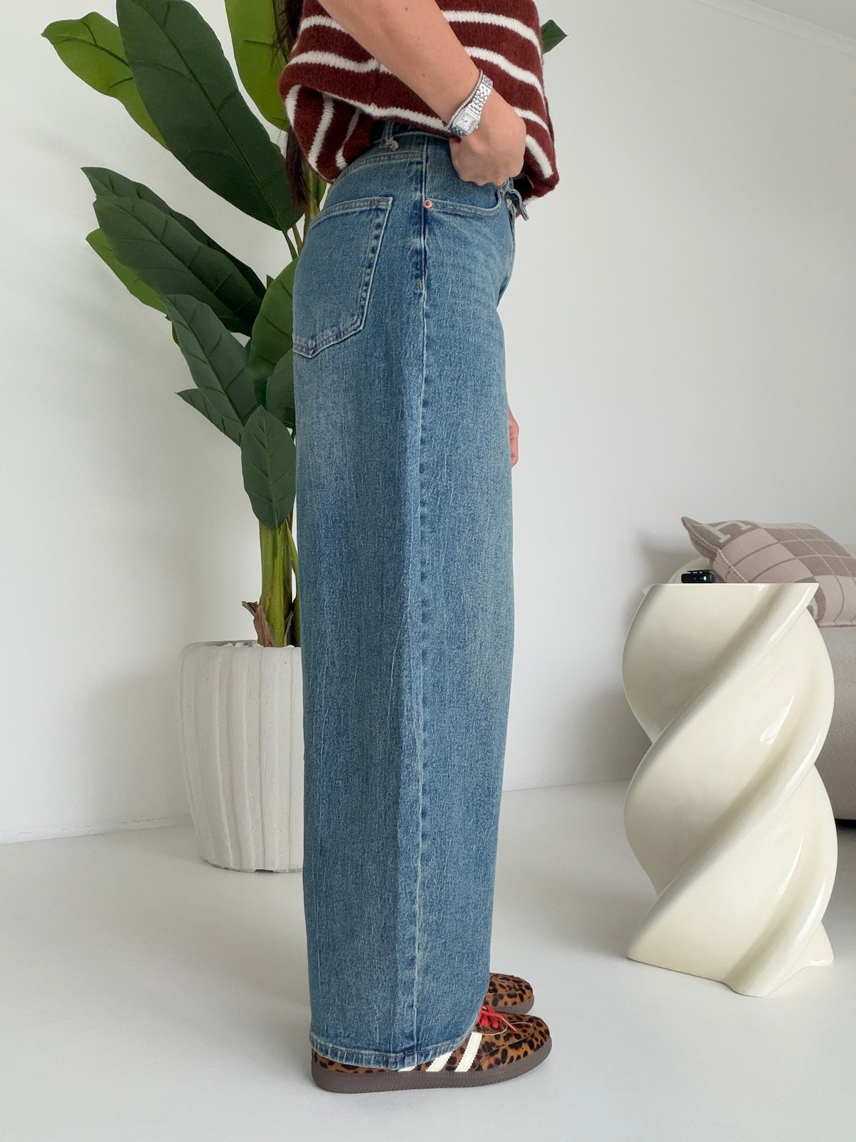 MG-1645-JEANS BARREL RISVOLTO
