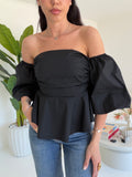 TOP BALZA NERO