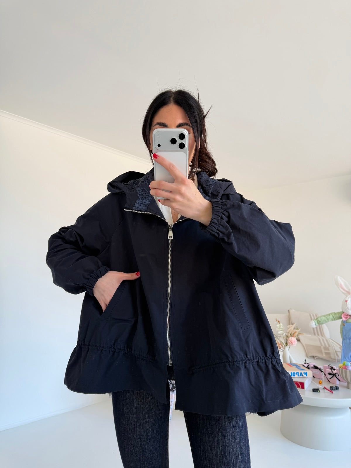 JS1185-PARKA JOLIE NAVY