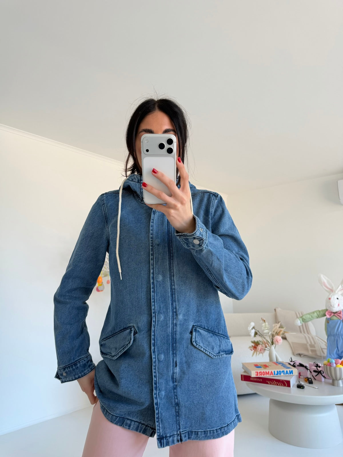 H3397-PARKA DENIM