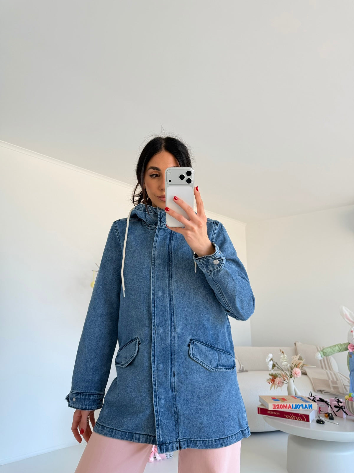 H3397-PARKA DENIM