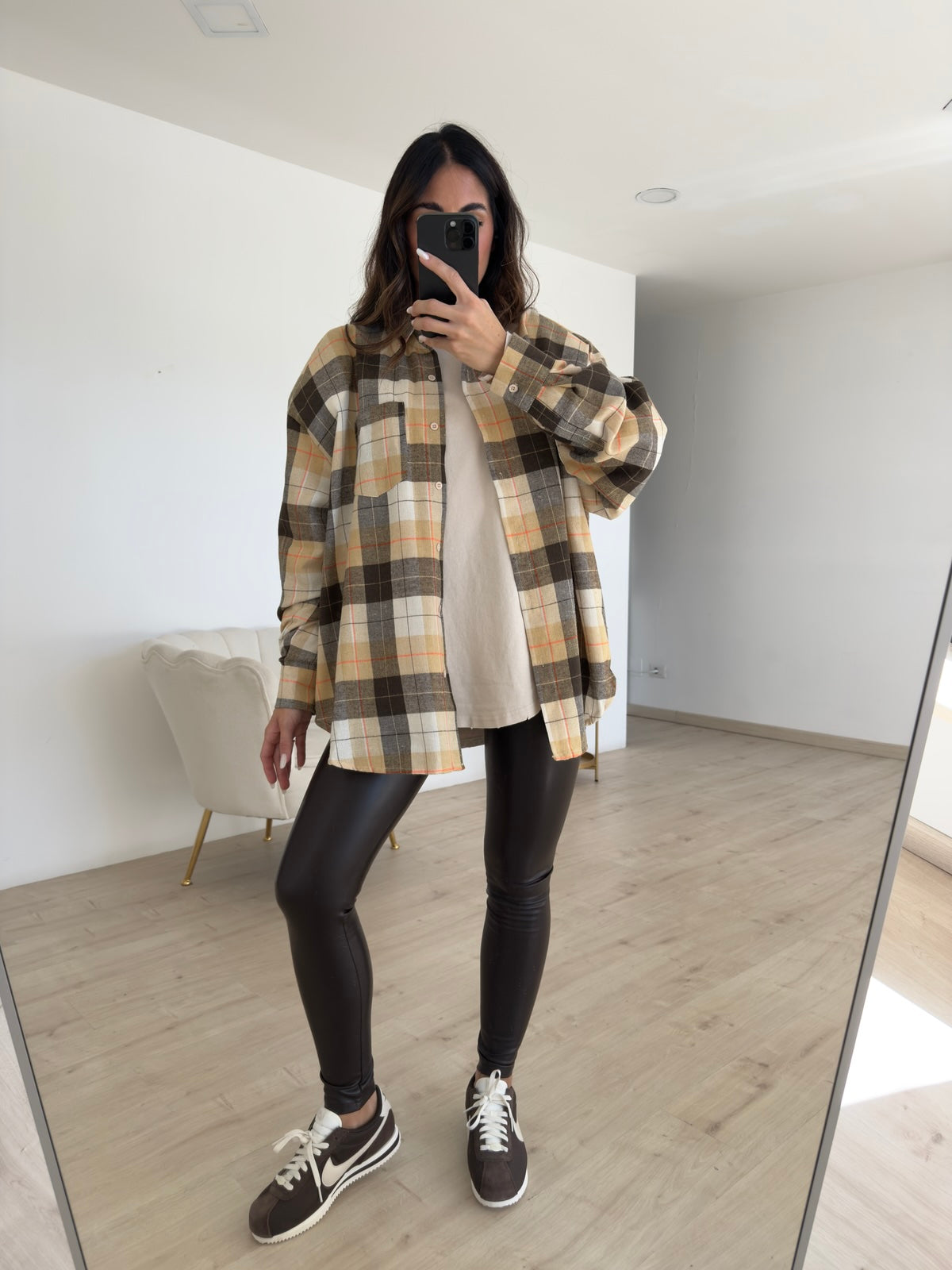 W44634-CAMICIA SEATTLE BURRO