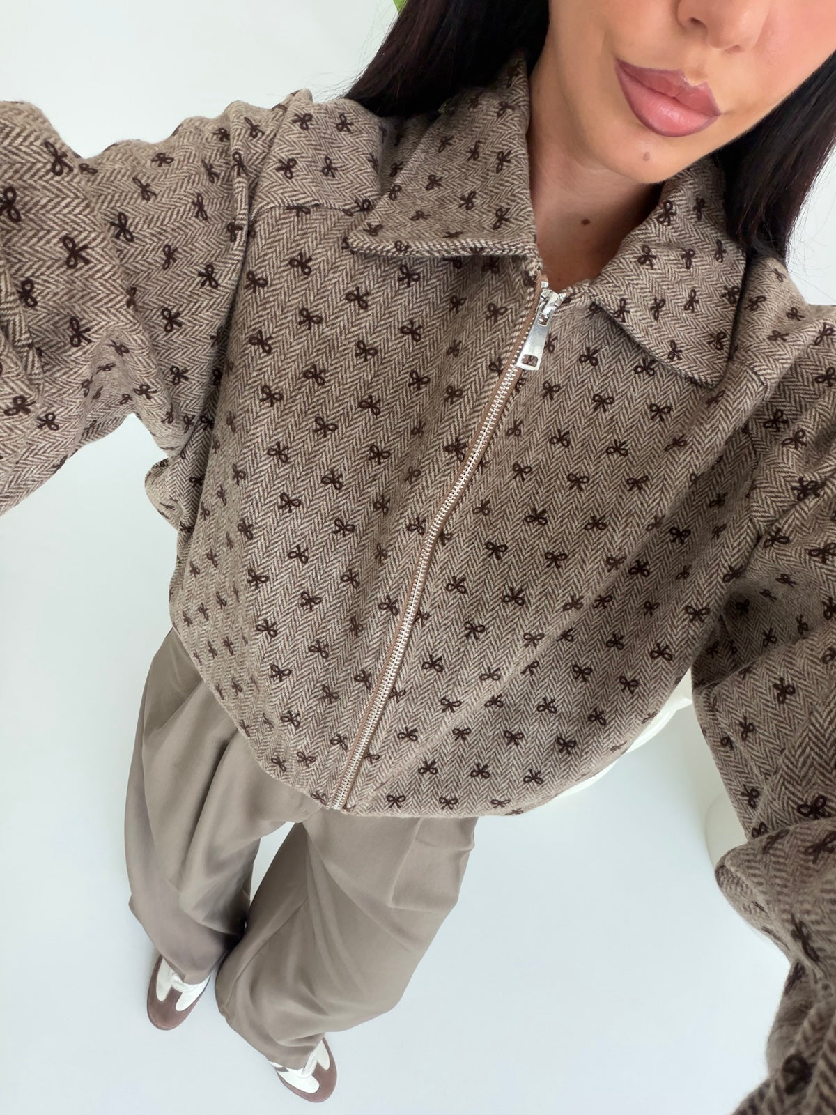 M29019-BOMBER FLAKE TAUPE