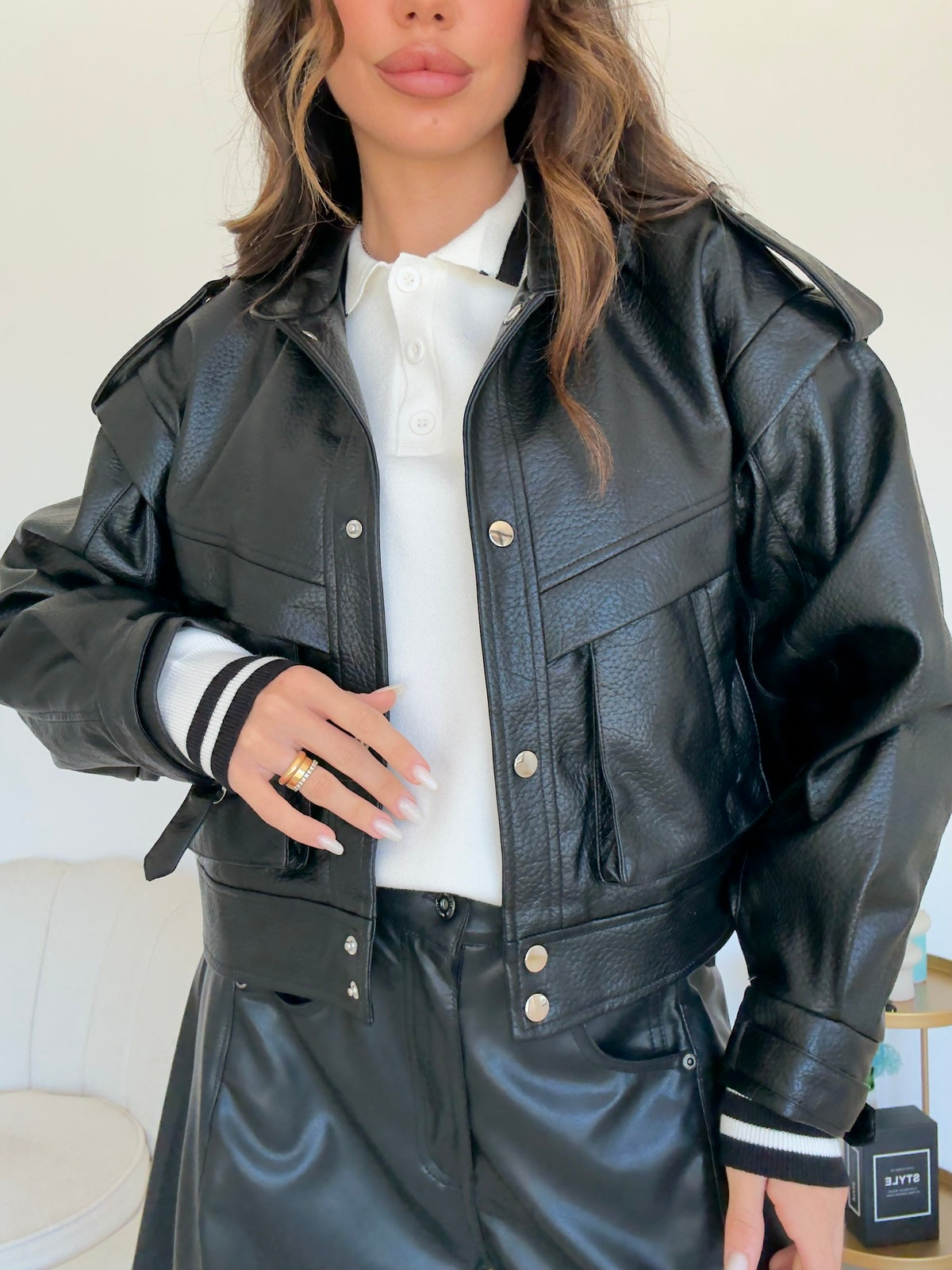 DD76-C-BIKER CHAMONIX NERO