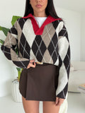TR50250-MINI GONNA-SHORT+CINTURA CHOCO