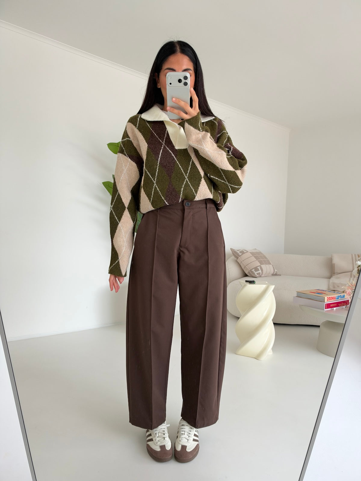 HH69721-PULL ROMBI MILITARE