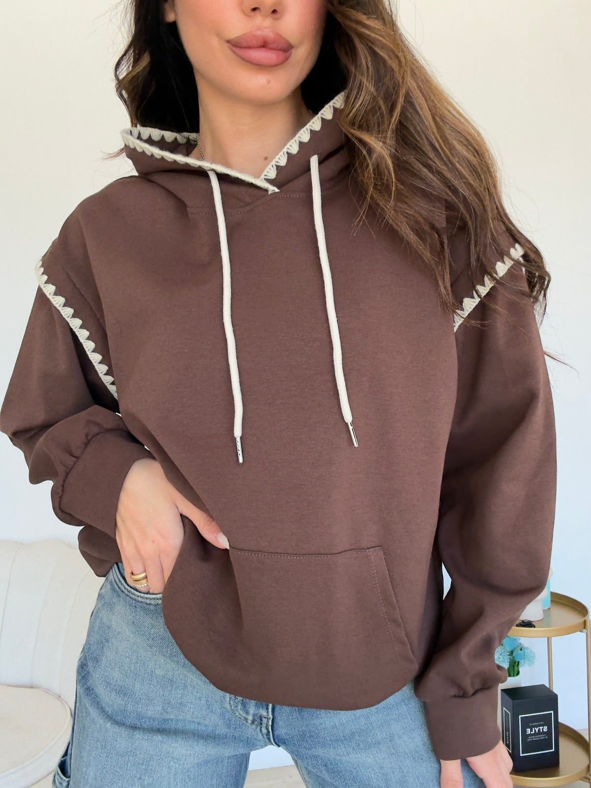 Z5514-FELPA JANE CHOCO