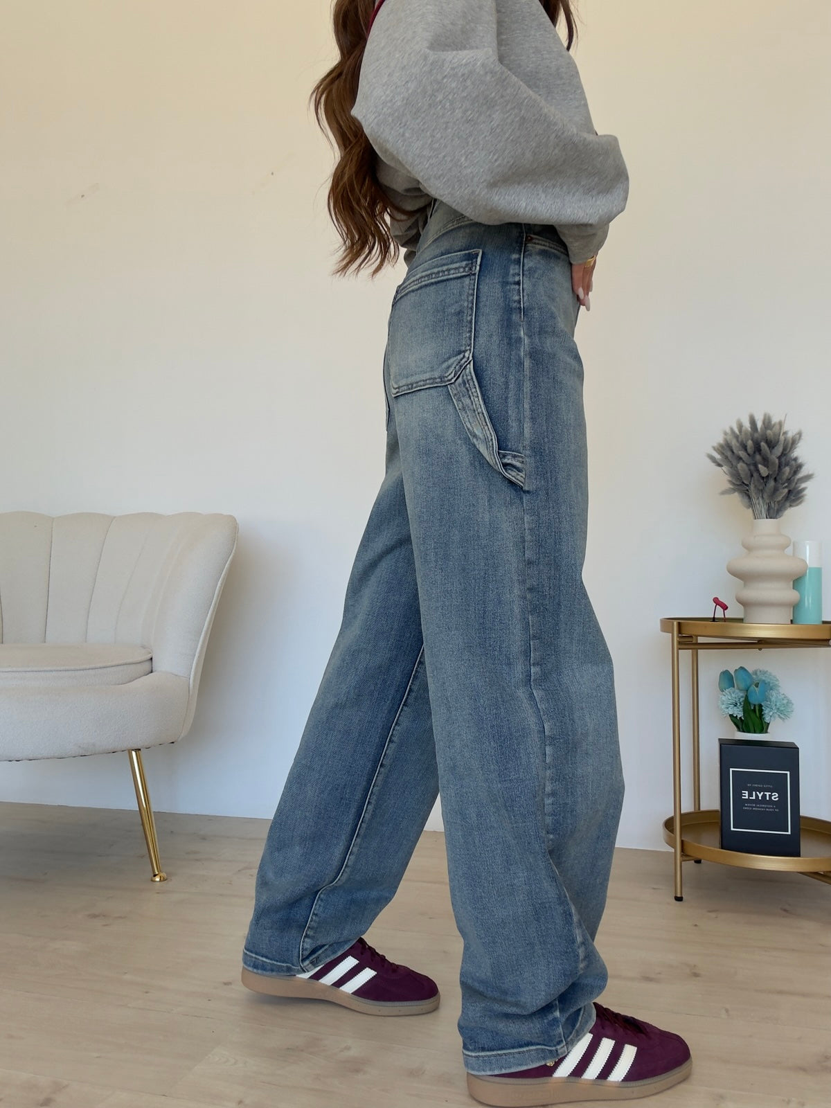 8848-JEANS SLOUCHY HUMAN