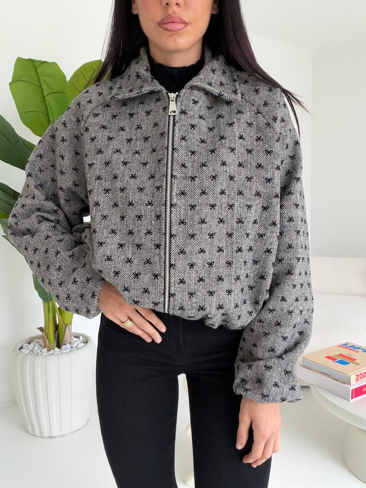 M29019-BOMBER FLAKE GREY