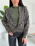 YHC7390-CARDIGAN BRAIES MILITARE
