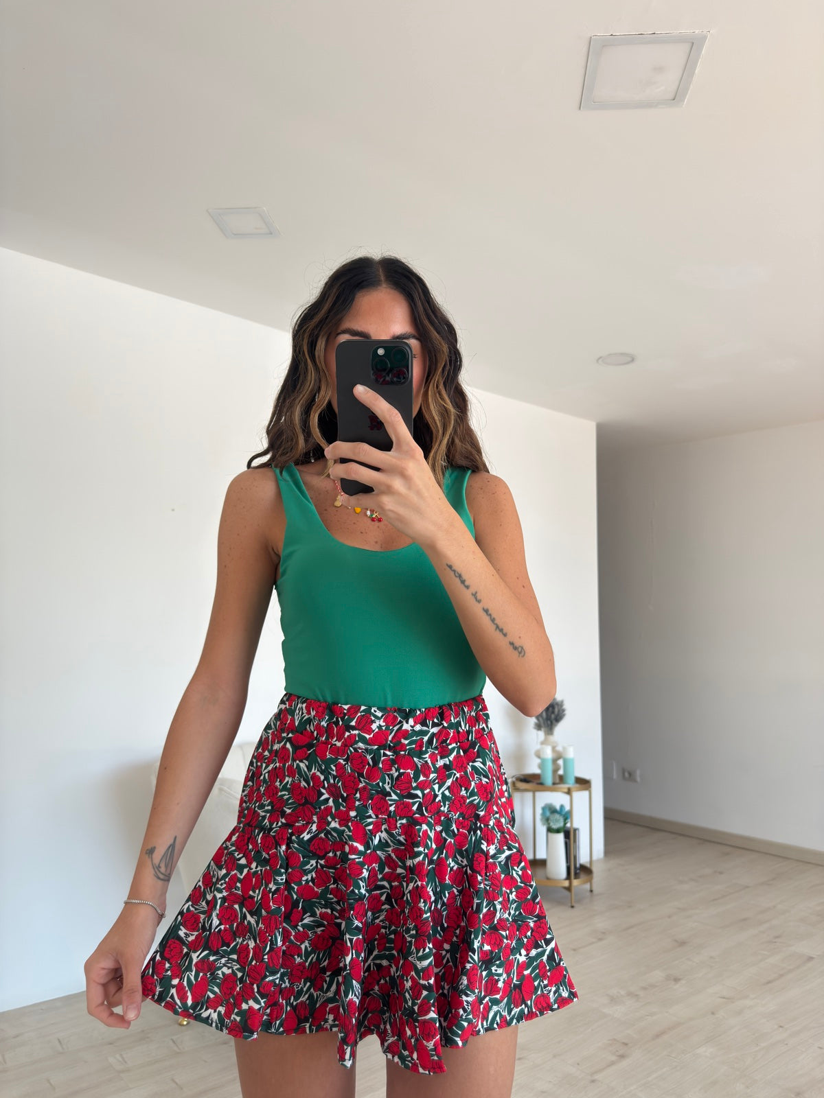 MINI GONNA-SHORT AMINA ROSELLINE