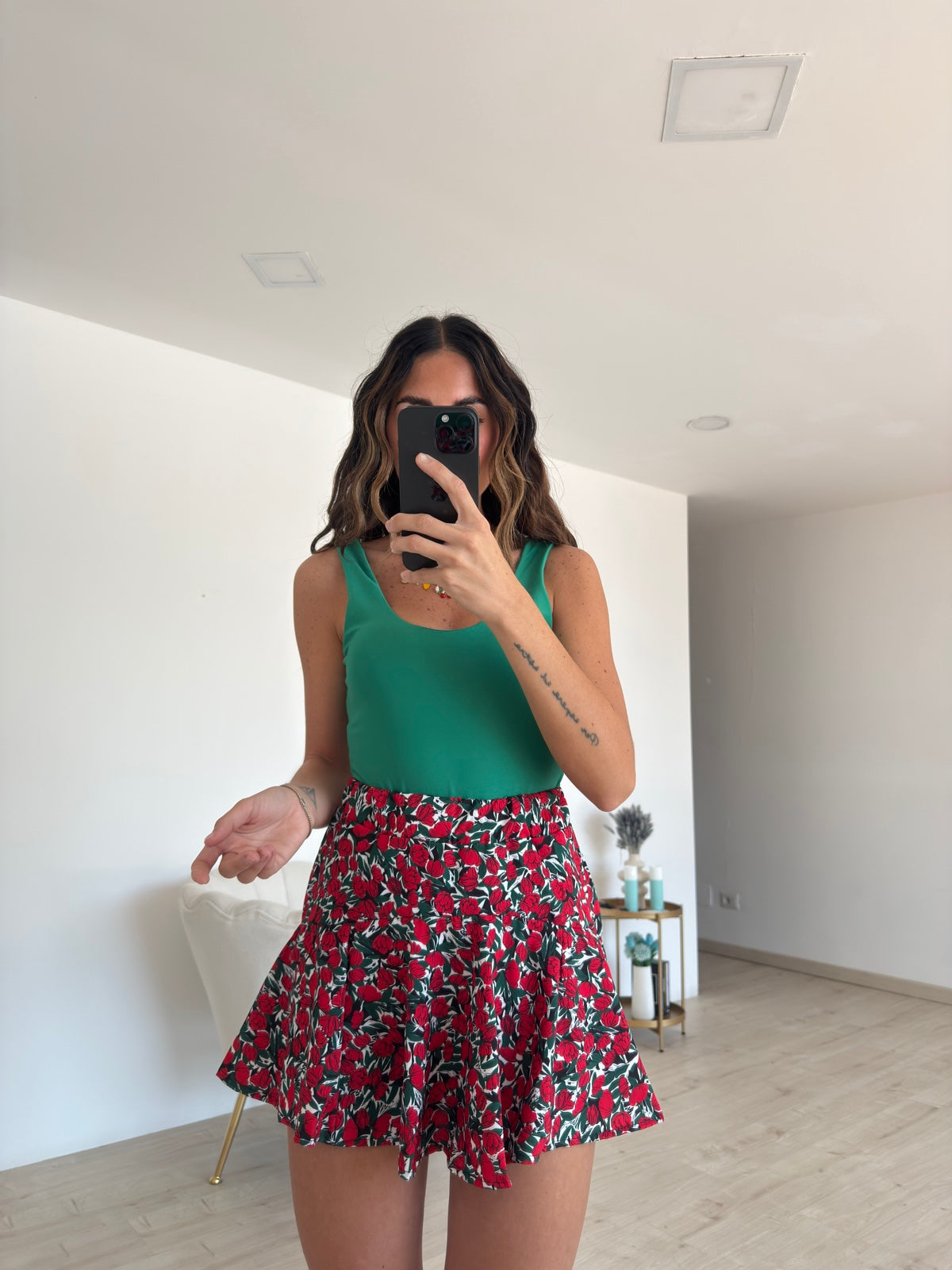 MINI GONNA-SHORT AMINA ROSELLINE