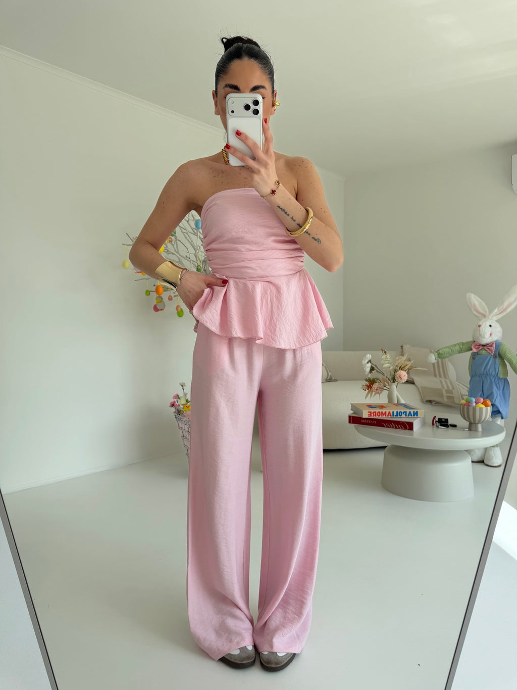 COORDINATO ZARAGOZA BABY PINK