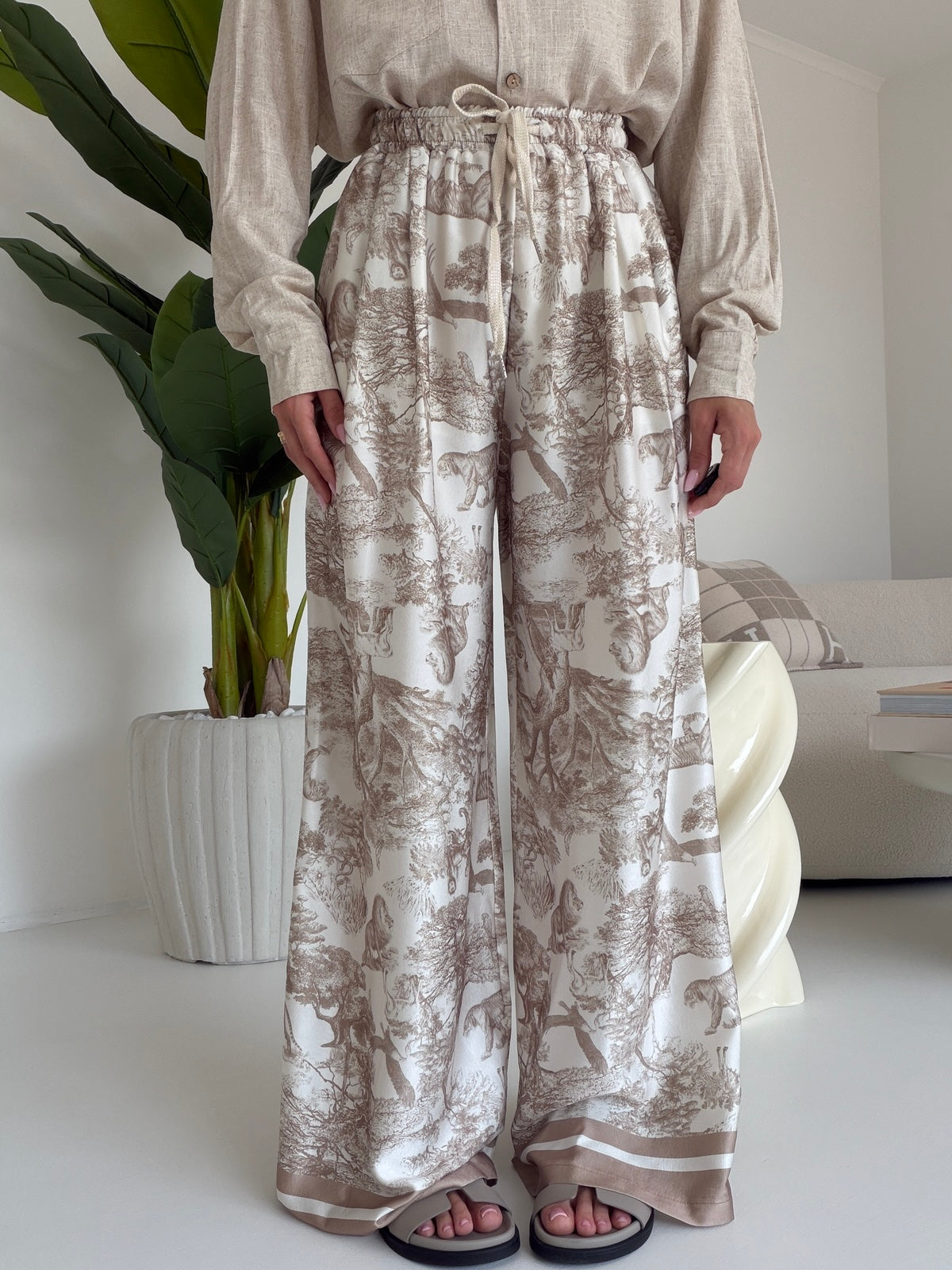 PANTALONE ANDORRA BURRO