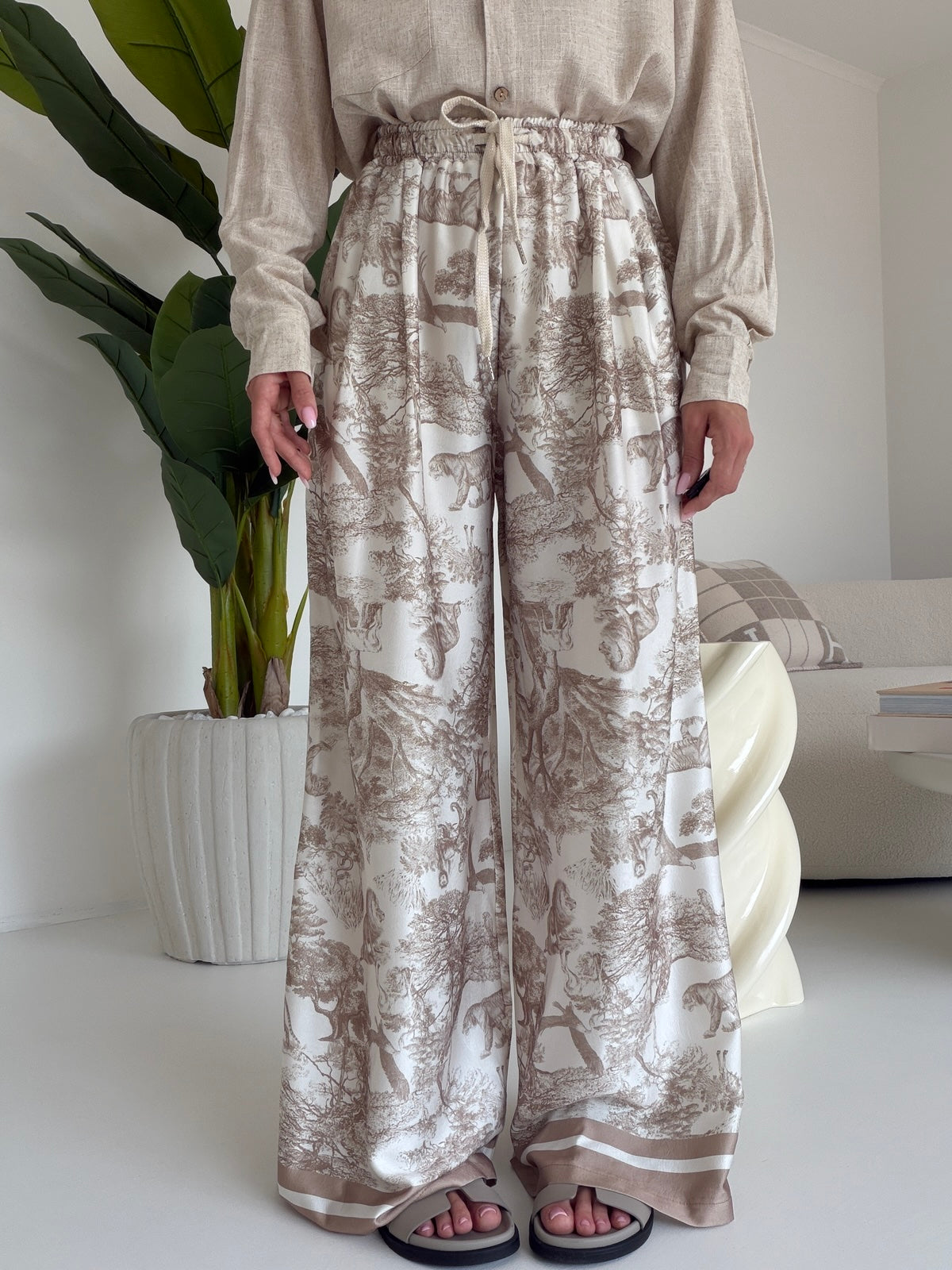 PANTALONE ANDORRA BURRO