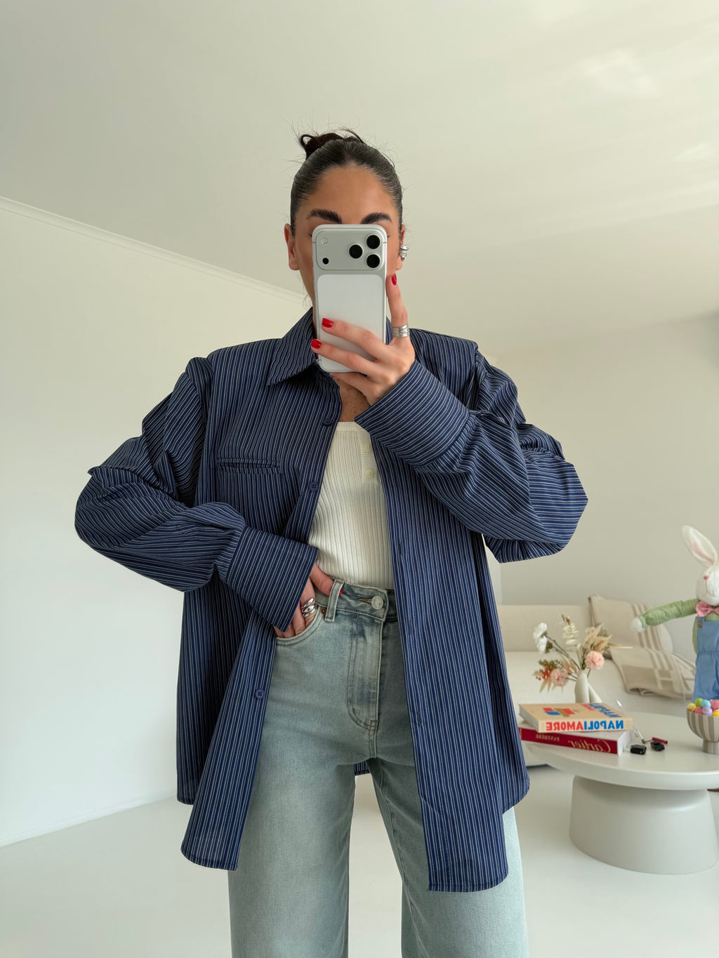 W45099-CAMICIA TORONTO NAVY