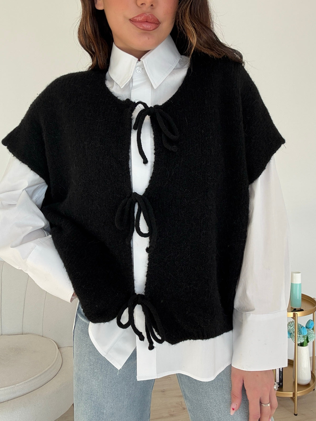 GILET OPERA NERO