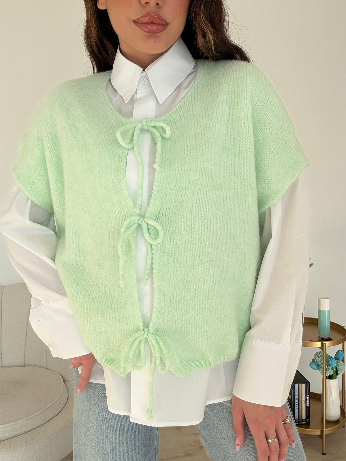 GILET OPERA MINT