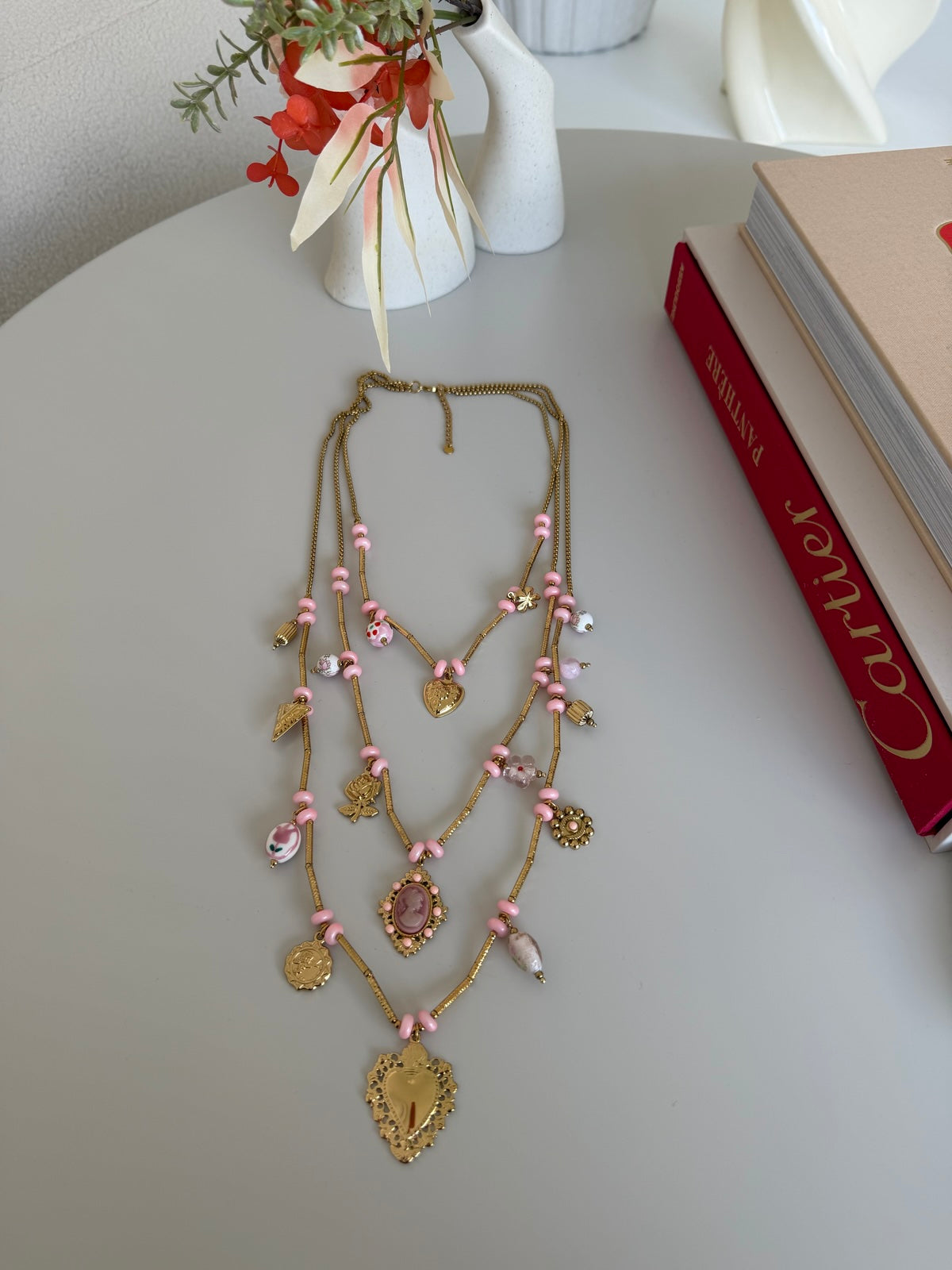 COLLANA AMBRA GOLD