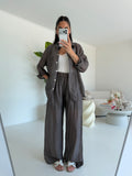 COORDINATO SAIL DARK GREY