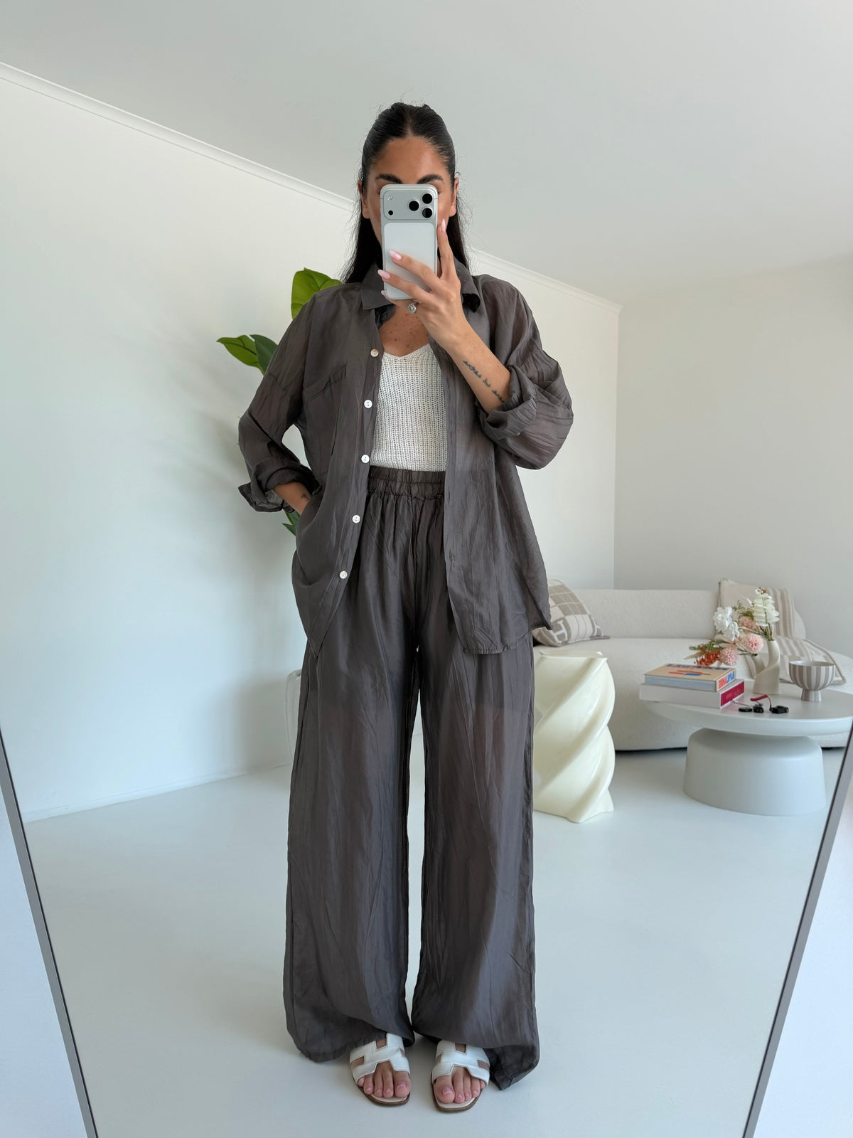 COORDINATO SAIL DARK GREY