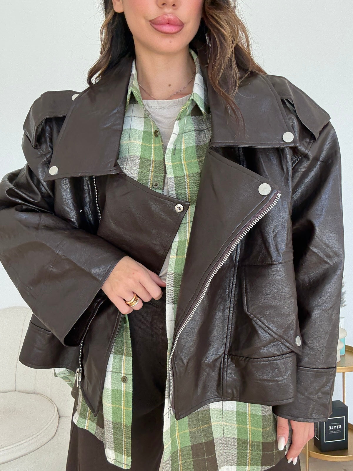 5174-BIKER IN ECOPELLE DOROTY