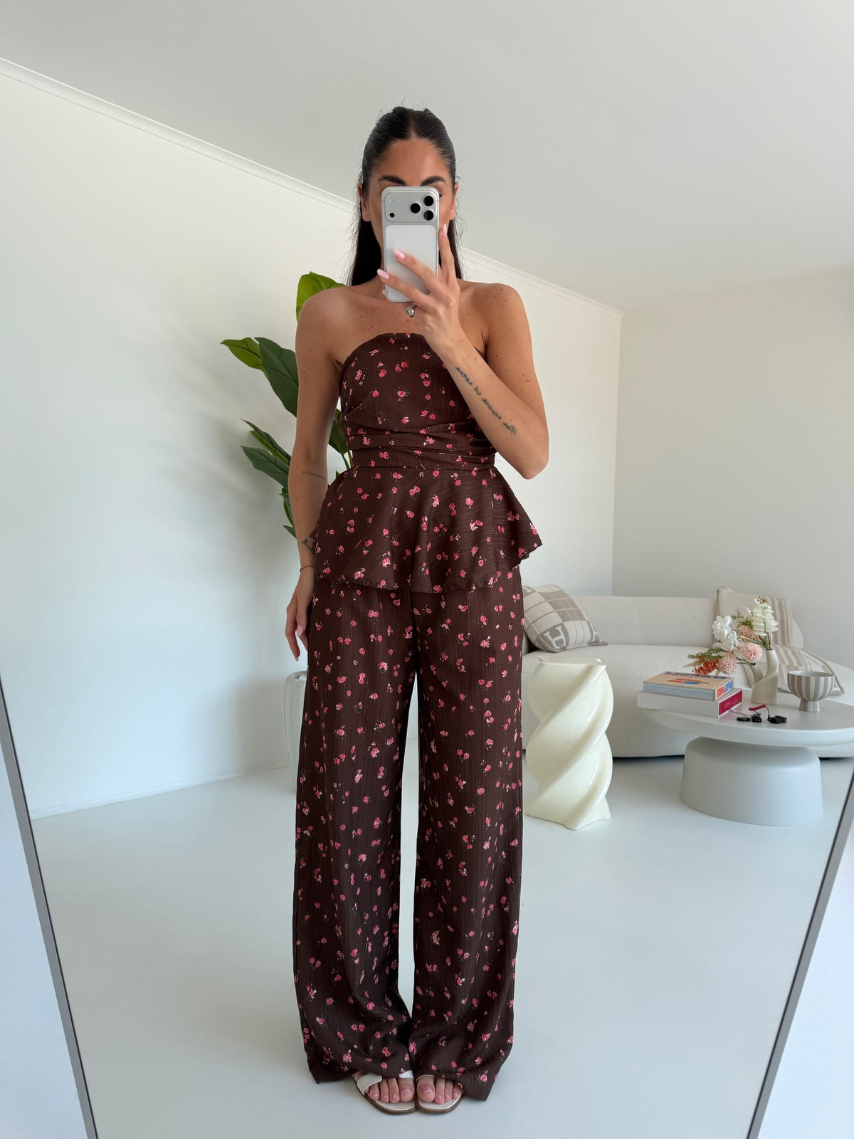 COORDINATO MAGNOLIA CHOCO