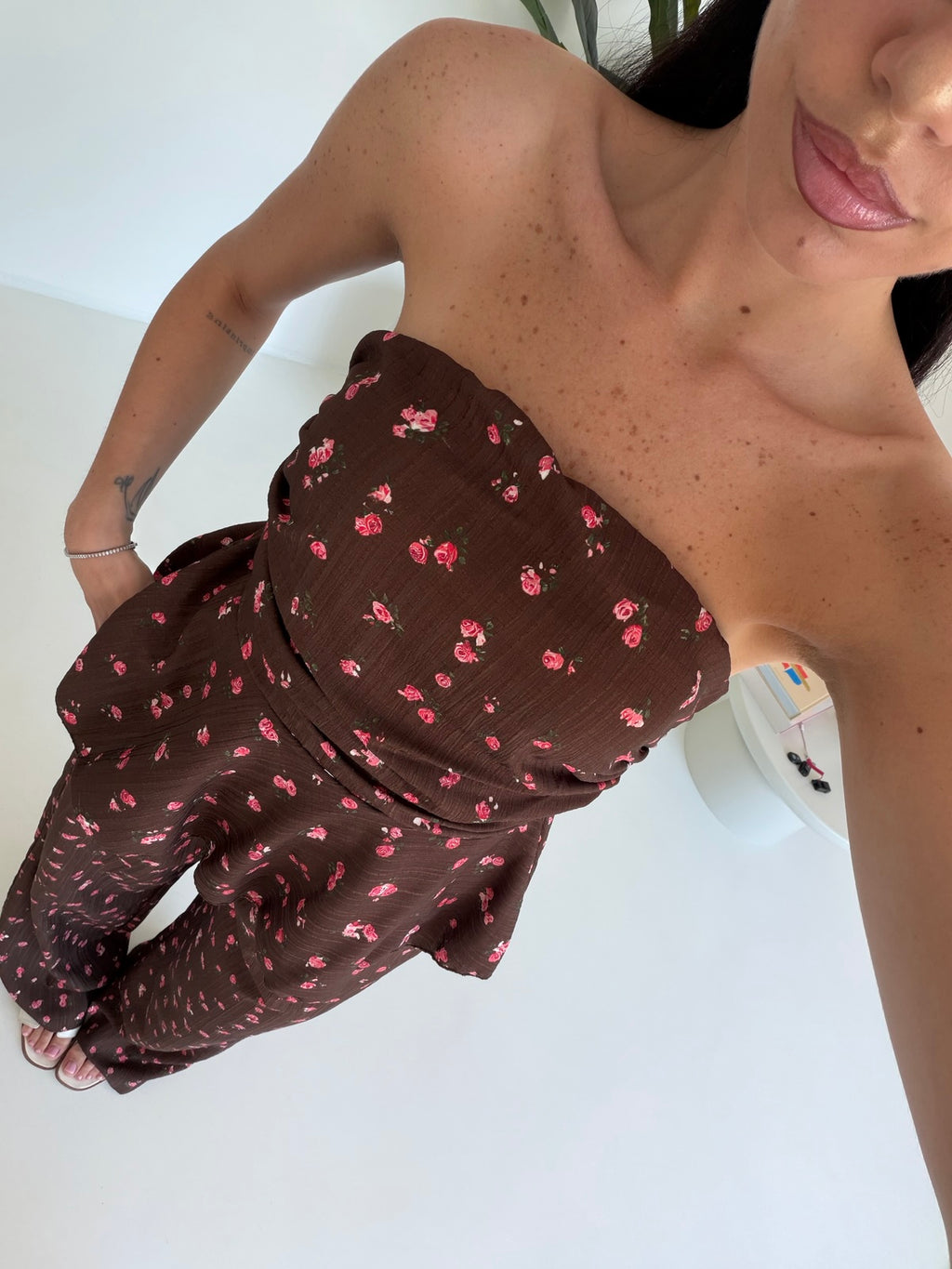 COORDINATO MAGNOLIA CHOCO