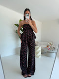 COORDINATO MAGNOLIA NERO